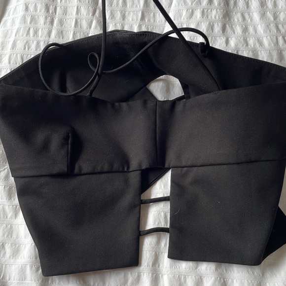 Zara Cut Out Crop Top - Picture 7 of 8
